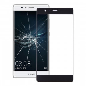iPartsBuy Huawei P9 Plus Lentille extérieure en verre (Noir) SI23BL1259-20