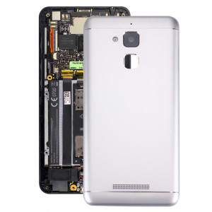 iPartsAcheter pour ASUS ZenFone 3 Max / ZC520TL couvercle de batterie en alliage d'aluminium (blanc) SI72WL1556-20