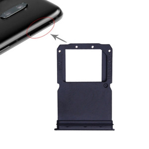 Pour OnePlus 6T 2 x plateau de carte SIM (noir de jais) SH78JB1482-20