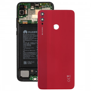 Cache batterie d'origine avec lentille de caméra pour Huawei Honor 8X (rouge) SH41RL111-20
