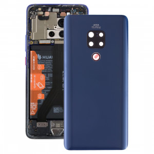 Cache batterie d'origine avec lentille de caméra pour Huawei Mate 20 (bleu) SH42LL183-20