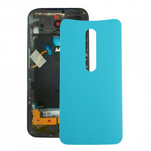 iPartsAcheter pour Motorola Moto X Style couvercle arrière de la batterie (bleu) SI028L29-20