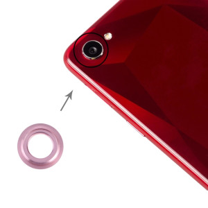 Pour OPPO A3 / F7 10pcs Couvercle d'objectif de caméra (Rose) SH037F81-20