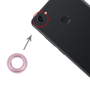 Pour Vivo Y75 10 pièces cache d'objectif de caméra (rose) SH041F1220-20