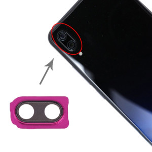 Pour le couvercle de l'objectif de l'appareil photo Vivo X23 (rouge violacé) SH57ZH1138-20