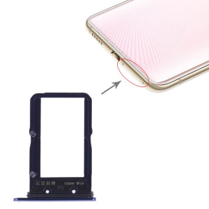 Pour Vivo X27 Plateau de carte SIM + Plateau de carte SIM (Bleu) SH063L580-20