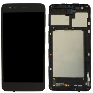 iPartsAcheter pour LG K4 2017 / M160 LCD Écran + Écran Tactile Digitizer Assemblée avec Cadre (Noir) SI25BL1108-20