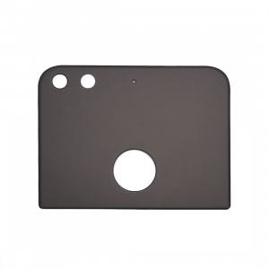 iPartsAcheter pour Google Pixel / Nexus S1 couverture arrière en verre (partie supérieure) (Noir) SI535B173-20
