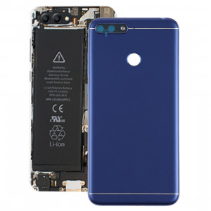 Coque arrière avec touches latérales et objectif pour Huawei Honor Play 7A (Bleu) SH71LL1970-20