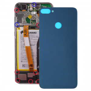 Couverture arrière pour Huawei Honor 9i (bleu) SH72LL1548-20