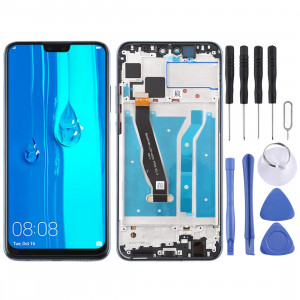 Ecran LCD et assemblée complète du numériseur avec cadre pour Huawei Enjoy 9 Plus (Noir) SH880B67-20