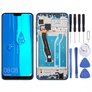 Ecran LCD et assemblée complète du numériseur avec cadre pour Huawei Enjoy 9 Plus (bleu) SH880L1364-20