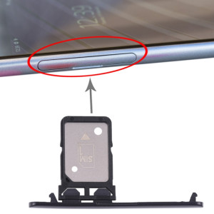 Plateau de carte SIM unique pour Sony Xperia 10 Plus (noir) SH031B408-20