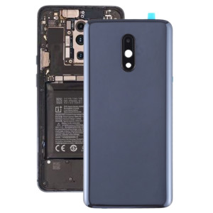 Pour OnePlus 7 Couvercle arrière de batterie d'origine avec couvercle d'objectif d'appareil photo (gris) SH22HL507-20