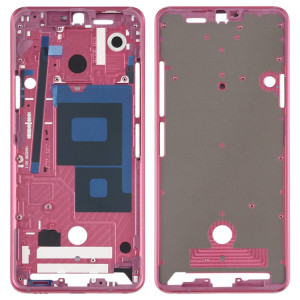 Boîtier avant LCD cadre lunette pour LG G7 ThinQ / G710 (rose) SH174F537-20