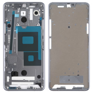 Boîtier avant LCD cadre lunette pour LG G7 ThinQ / G710 (argent) SH174S1130-20