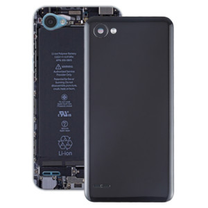 Couvercle arrière de la batterie pour LG Q6 / LG-M700 / M700 / M700A / US700 / M700H / M703 / M700Y (noir) SH79BL715-20