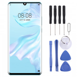 Ecran LCD et Assembleur Complet Digitaliseur avec Cadre pour Huawei P30 Pro (Noir) SH216B39-20