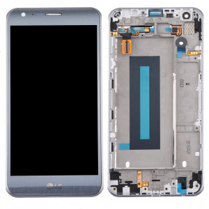 iPartsAcheter pour LG X Cam / K580 / K580I / K580Y LCD écran + écran tactile Digitizer Assemblée avec cadre (Argent) SI01SL881-20