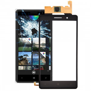 iPartsAcheter pour Nokia Lumia 830 écran tactile Digitizer Assemblée (Noir) SI50BL1432-20