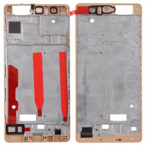 Plaque de cadre avant pour boîtier LCD pour Huawei P9 (or) SH521J429-20