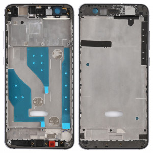 Plaque de lunette de cadre central avec touches latérales pour Huawei P10 Lite (Noir) SH522B1642-20