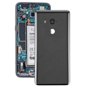 Cache arrière de la batterie avec objectif d'appareil photo pour HTC U11 Eyes (Noir) SH03BL588-20