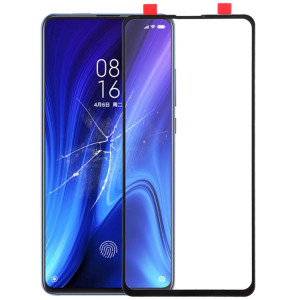 Écran avant en verre externe pour Xiaomi 9T / Redmi K20 / K20 Pro (noir) SH618B749-20