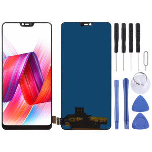 Écran LCD TFT pour OPPO R15 avec assemblage complet du numériseur (noir) SH734B1184-20
