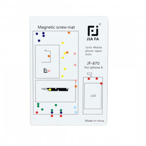 JIAFA pour tapis de vis magnétiques pour iPhone X SJ3774598-20