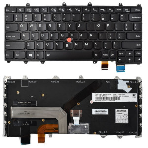 Clavier version américaine pour Lenovo IBM ThinkPad Yoga 260 12,5 pouces SH39131411-20