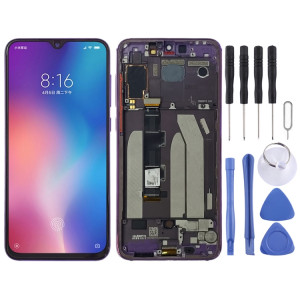 Écran LCD d'origine et numériseur complet avec cadre pour Xiaomi Mi 9 SE (violet) SH977P1341-20