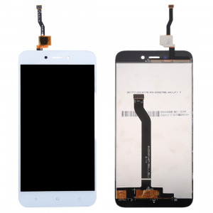iPartsBuy Xiaomi Redmi 5A écran LCD + écran tactile Digitizer Assemblée (Blanc) SI010W354-20