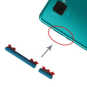 Touches latérales pour Huawei nova 5i Pro (bleu) SH075L739-20