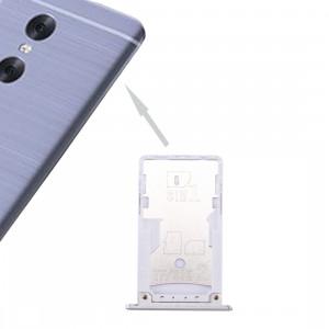 iPartsBuy Xiaomi Redmi Pro Carte SIM & SIM / TF Plateau (Argent) SI222S1615-20