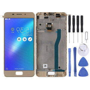 Écran LCD et numériseur complet avec cadre pour Asus Zenfone 3S Max ZC521TL X00GD (or) SH232J829-20