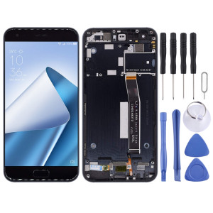 Écran LCD et numériseur complet avec cadre pour Asus ZenFone 4 ZE554KL Z01KDA Z01KD Z01KS (Noir) SH237B1242-20