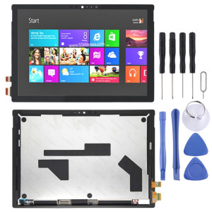 Écran LCD OEM pour Microsoft Surface Pro 6 1807 avec numériseur complet (noir) SH243B985-20