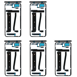 5 autocollants adhésifs de couverture de boîtier arrière pour Huawei Honor 10 SH42921202-20