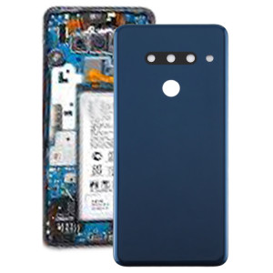Cache arrière de la batterie pour LG G8 ThinQ / G820 G820N G820QM7, version KR (bleu) SH05LL1062-20