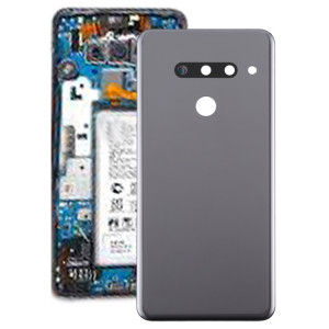 Cache arrière de la batterie pour LG G8 ThinQ / G820 G820N G820QM7, version KR (argent) SH05SL807-20