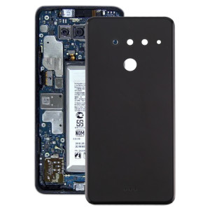 Cache arrière de la batterie pour LG V50 ThinQ 5G (version américaine) (noir) SH09BL1943-20