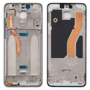 Boîtier avant LCD Frame Bezel Plate pour Xiaomi Redmi Note 8 Pro (Blanc) SH493W1758-20