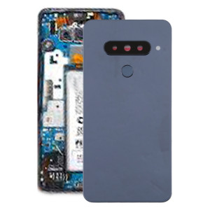 Couvercle arrière de la batterie avec objectif d'appareil photo et capteur d'empreintes digitales pour LG G8s ThinQ (argent) SH97SL509-20