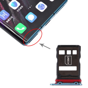 Plateau de carte SIM d'origine + Plateau de carte NM pour Huawei Mate 30 Pro (Vert) SH834G629-20
