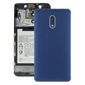 Cache arrière de batterie avec objectif et touches latérales pour Nokia 6 TA-1000 TA-1003 TA-1021 TA-1025 TA-1033 TA-1039 (Bleu) SH50LL588-20