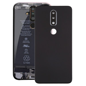 Cache arrière de batterie avec objectif pour Nokia X6 (2018) / 6.1 Plus TA-1099 (noir) SH19BL1483-20