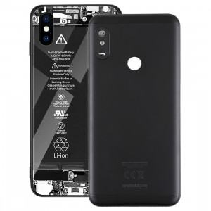 Couverture arrière pour Xiaomi Redmi 6 Pro (Noir) SH31BL1049-20