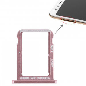 Double support de carte SIM pour Xiaomi Mi 6X (or rose) SH39RG143-20