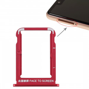 Bac à carte SIM pour Xiaomi Mi 8 SE (rouge) SH945R1345-20